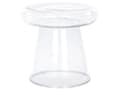 Miniatyrbild 1 av 6: Sidobord Transparent glas Accent Slutbord Dekor Display Tonad Transparent Design