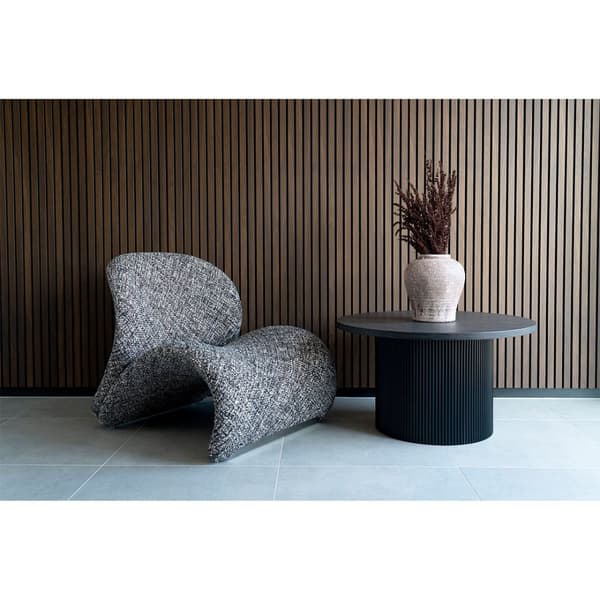 Boavista sofabord Ø80cm mørkebrun.