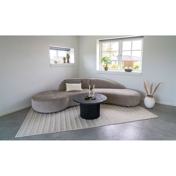 Boavista sofabord Ø80cm mørkebrun.