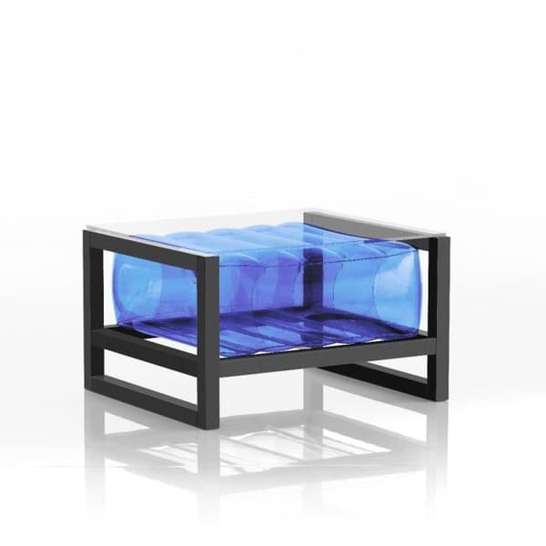 Soffbord - MOJOW - YOKO - Aluminiumstomme - Blå - Modernt - Design