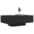Miniatyrbillede 5 af 11: vidaXL sofabord med LED-lys 85x55x31 cm sort