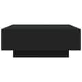 Miniatyrbillede 8 af 11: vidaXL sofabord med LED-lys 80x80x31 cm sort