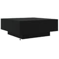 Miniatyrbillede 9 af 11: vidaXL sofabord med LED-lys 80x80x31 cm sort