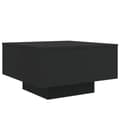 Miniatyrbillede 3 af 11: vidaXL sofabord med LED-lys 55x55x31 cm sort