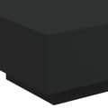 Miniatyrbillede 10 af 11: vidaXL sofabord med LED-lys 55x55x31 cm sort