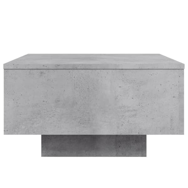vidaXL Salongbord betonggrå 55x55x31 cm konstruert tre