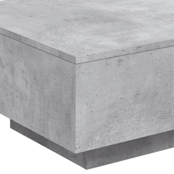 vidaXL Salongbord betonggrå 55x55x31 cm konstruert tre