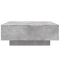 Miniatyrbilde 4 av 10: vidaXL Salongbord betonggrå 80x80x31 cm sponplate