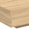Miniatyrbilde 9 av 11: vidaXL Salongbord med LED-lys sonoma eik 85x55x31 cm
