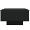 Miniatyrbilde 4 av 10: vidaXL Salongbord svart 55x55x31 cm konstruert tre