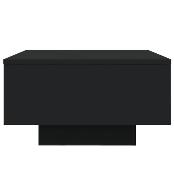 vidaXL Salongbord svart 55x55x31 cm konstruert tre