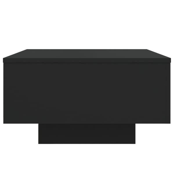 vidaXL Salongbord svart 55x55x31 cm konstruert tre