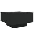 Miniatyrbilde 6 av 10: vidaXL Salongbord svart 55x55x31 cm konstruert tre