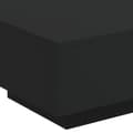 Miniatyrbilde 7 av 10: vidaXL Salongbord svart 55x55x31 cm konstruert tre