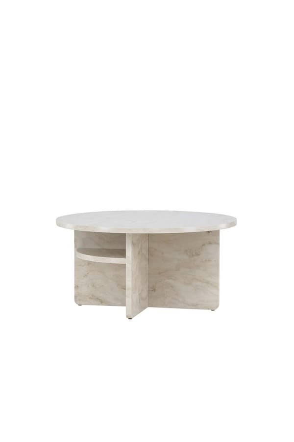 Ålesund sofabord Ø85cm beige.
