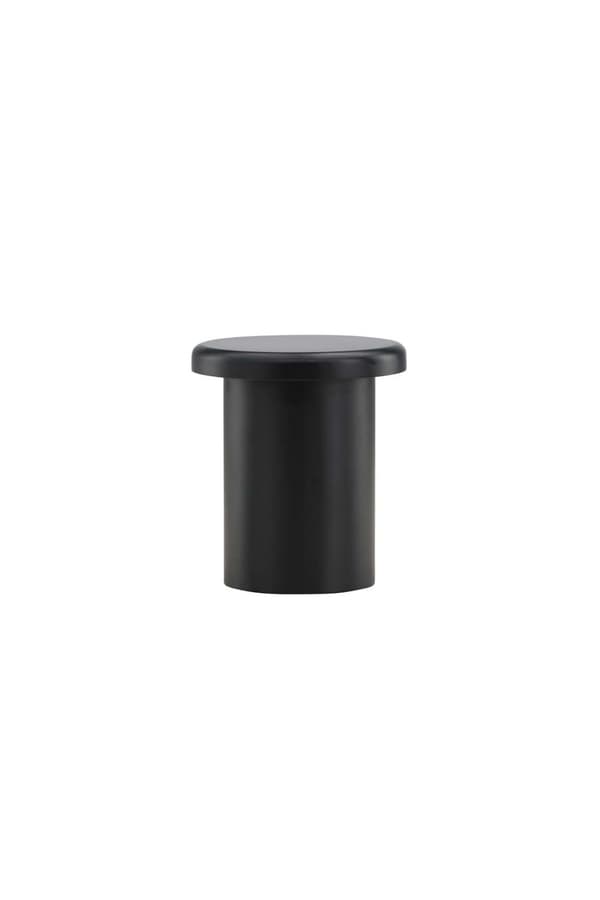 Namsos sofabord , sidebord Ø40cm sort.