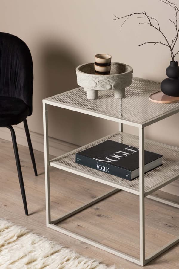Netz sofabord , sidebord beige.