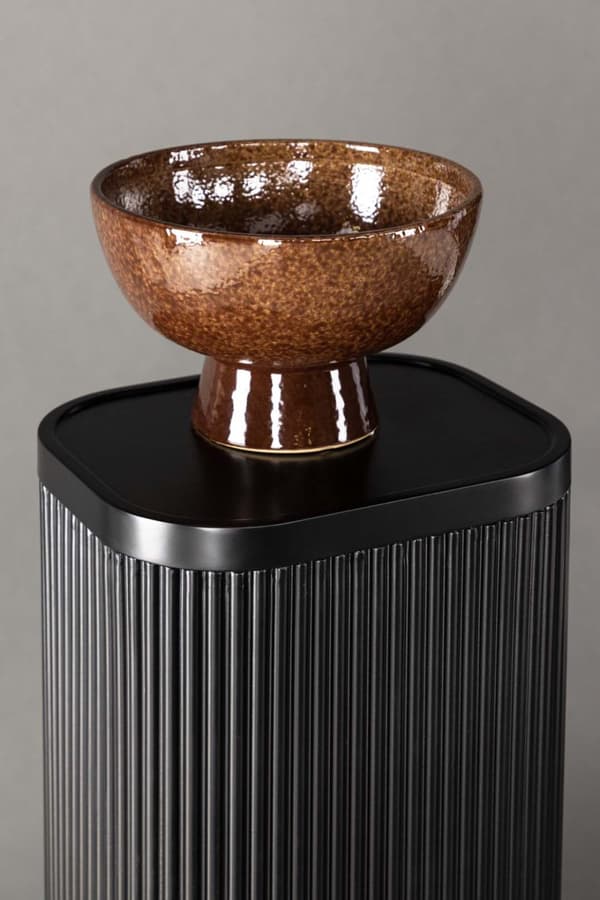 Lenox sofabord , sokkel, sidebord svart.