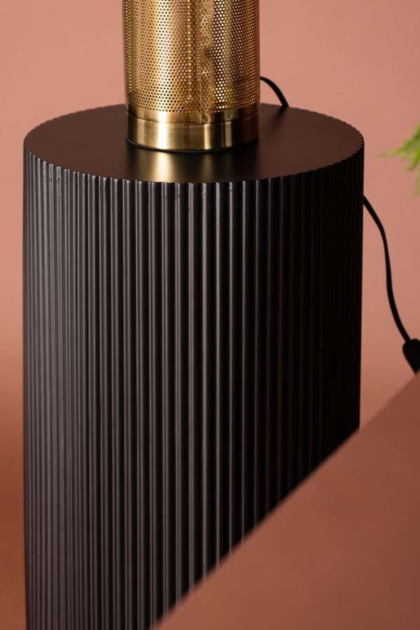 Lenox sofabord , sidebord svart.