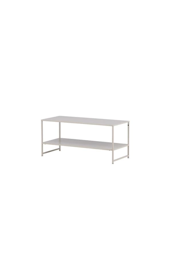 Staal sofabord , sidebord beige.