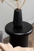 Miniatyrbilde 5 av 5: Namsos sofabord , sidebord Ø40cm svart.
