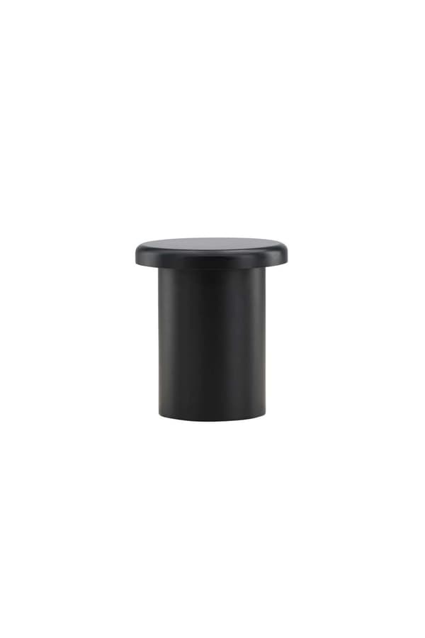 Namsos sofabord , sidebord Ø40cm svart.
