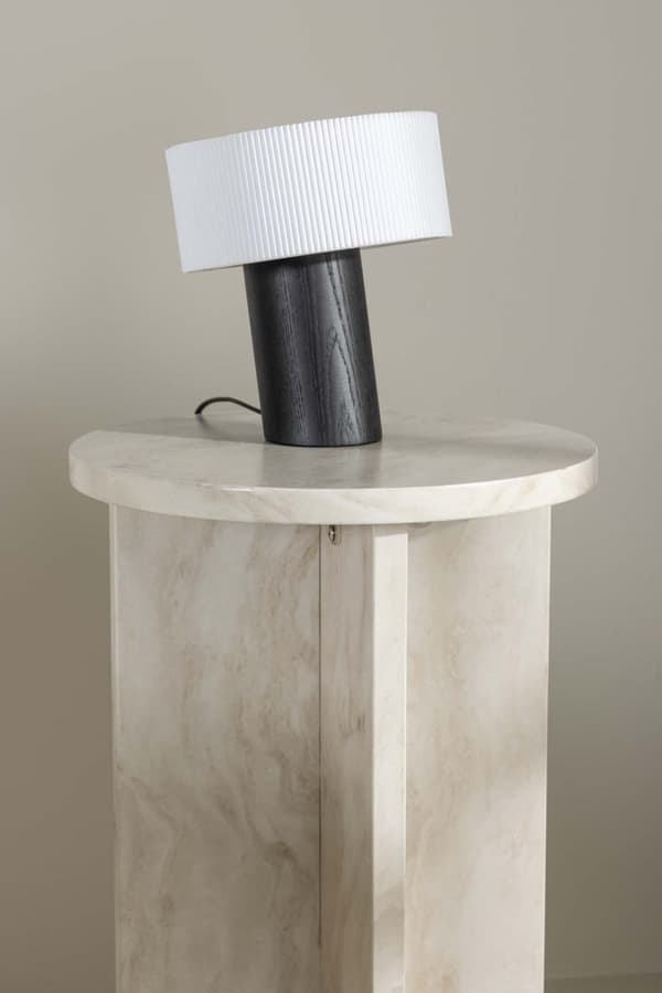 Ålesund sofabord , sidebord Ø40cm beige.