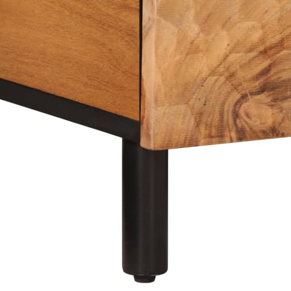 vidaXL Salongbord 80x50x40 cm heltre akasie
