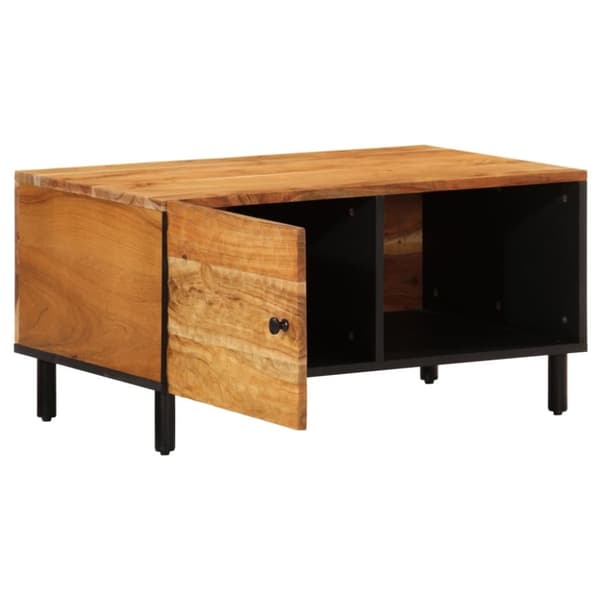 vidaXL sofabord 80x50x40 cm massivt akacietræ