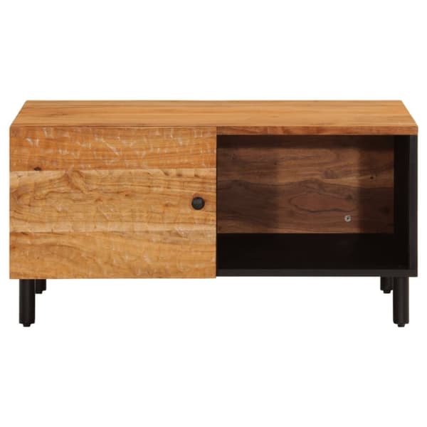 vidaXL sofabord 80x50x40 cm massivt akacietræ