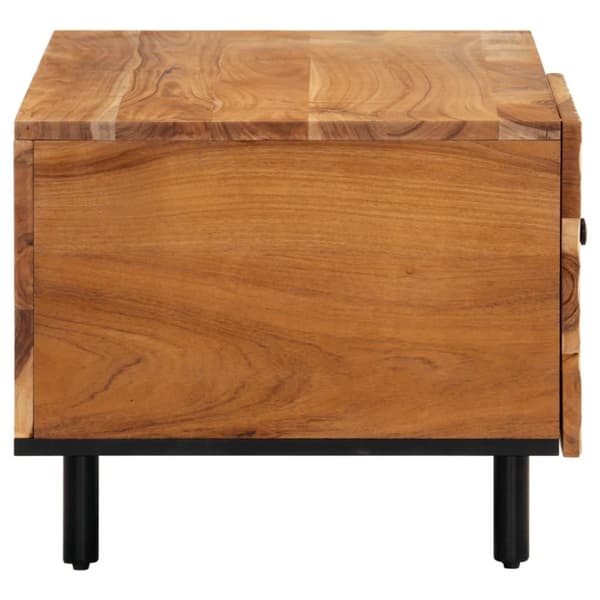 vidaXL sofabord 80x50x40 cm massivt akacietræ