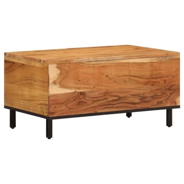 vidaXL sofabord 80x50x40 cm massivt akacietræ