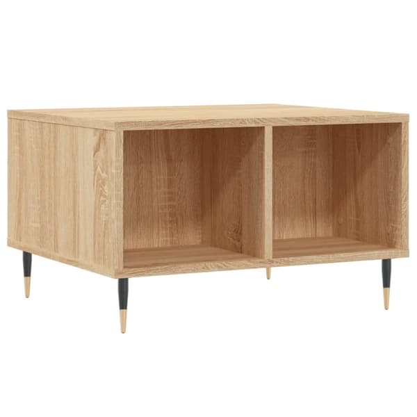 Soffbord sonoma-ek 60x50x36,5 cm konstruerat trä