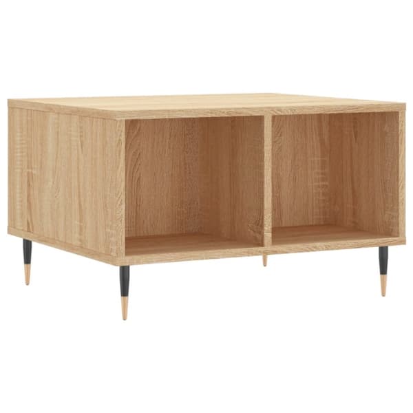 Soffbord sonoma-ek 60x50x36,5 cm konstruerat trä