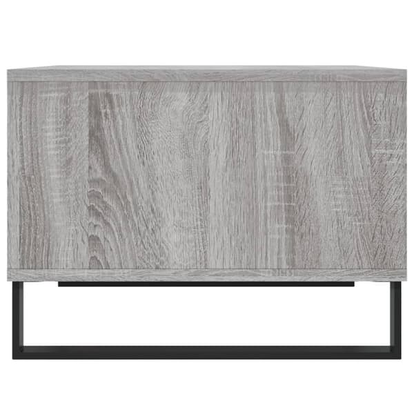 Soffbord grå sonoma 60x50x36,5 cm konstruerat trä