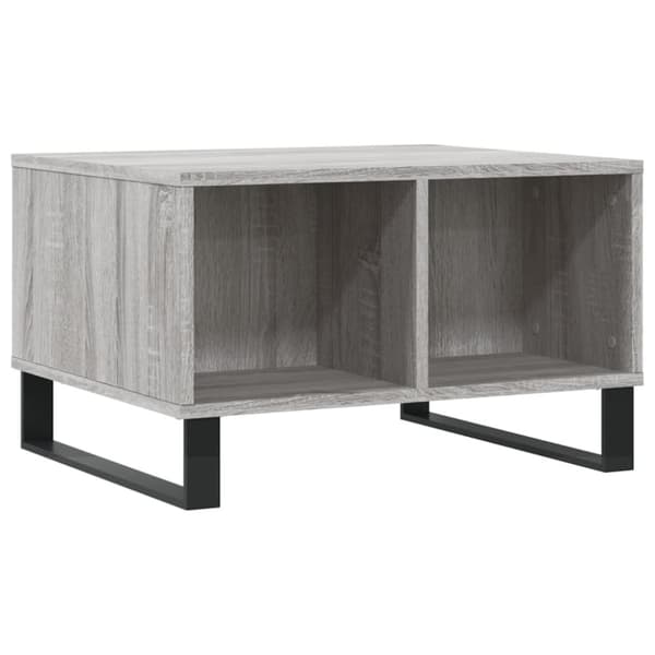 Soffbord grå sonoma 60x50x36,5 cm konstruerat trä