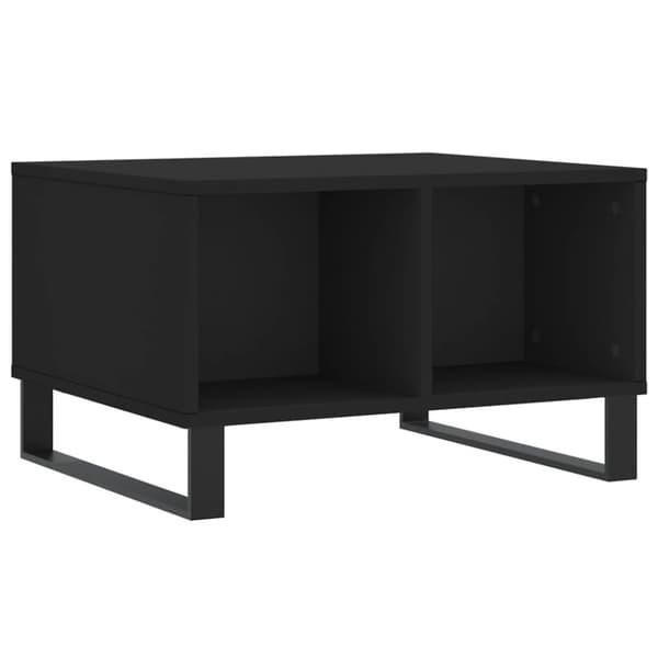 Soffbord svart 60x50x36,5 cm konstruerat trä