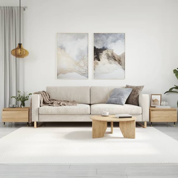 Sohvapöydät 2 kpl Sonoma-tammi 50x46x35 cm tekninen puu