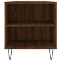 Miniatyrbillede 7 af 10: sofabord 102x44,5x50 cm konstrueret træ brun egetræsfarve