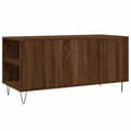Miniatyrbillede 8 af 10: sofabord 102x44,5x50 cm konstrueret træ brun egetræsfarve