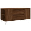 Miniatyrbillede 2 af 10: sofabord 102x44,5x50 cm konstrueret træ brun egetræsfarve