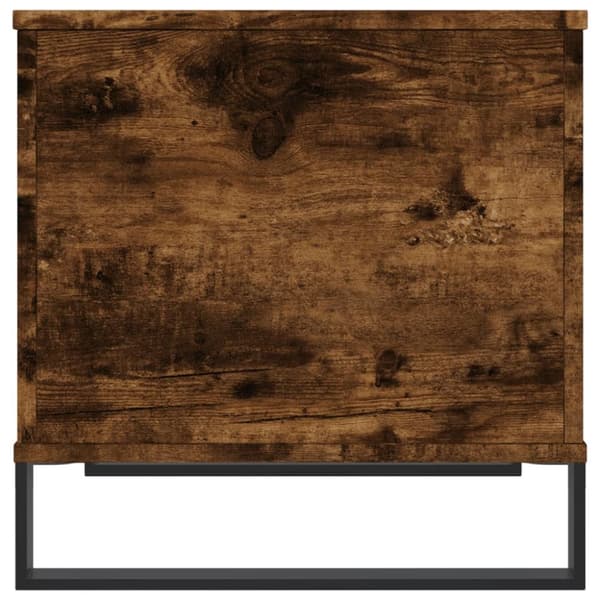 Soffbord rökfärgad ek 60x44,5x45 cm konstruerat trä