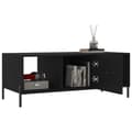 Miniatyrbillede 4 af 10: sofabord 102x50x40 cm konstrueret træ sort
