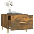 Miniatyrbillede 4 af 9: sofabord 50x50x40 cm konstrueret træ røget egetræsfarve