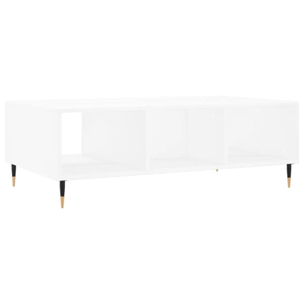 sofabord 104x60x35 cm konstrueret træ hvid