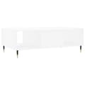 Miniatyrbillede 2 af 10: sofabord 104x60x35 cm konstrueret træ hvid