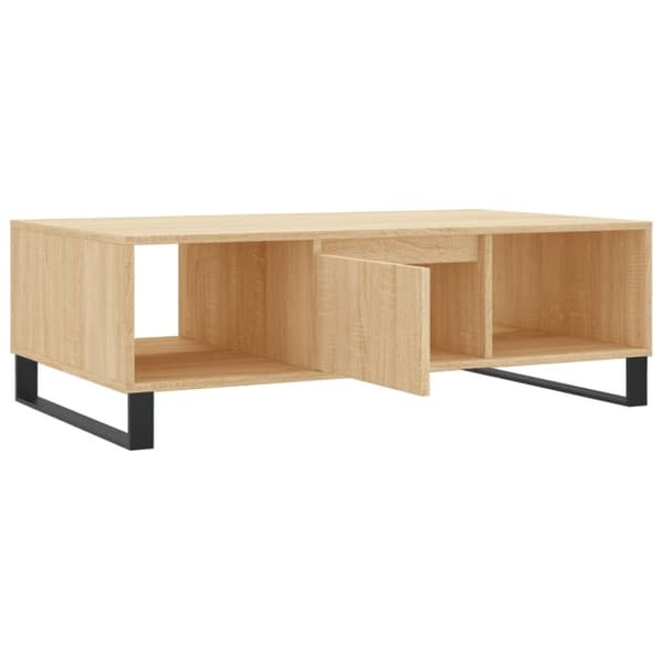 Soffbord sonoma-ek 104x60x35 cm konstruerat trä