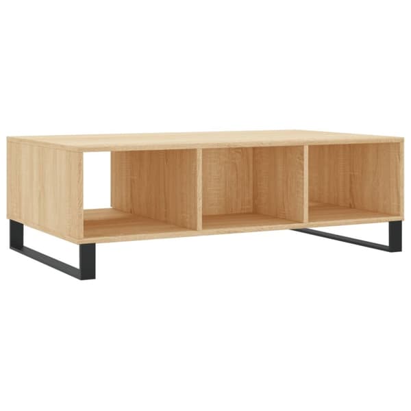 Soffbord sonoma-ek 104x60x35 cm konstruerat trä