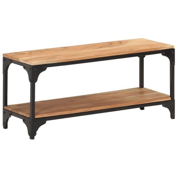 Soffbord 90x30x40 cm massivt akaciaträ