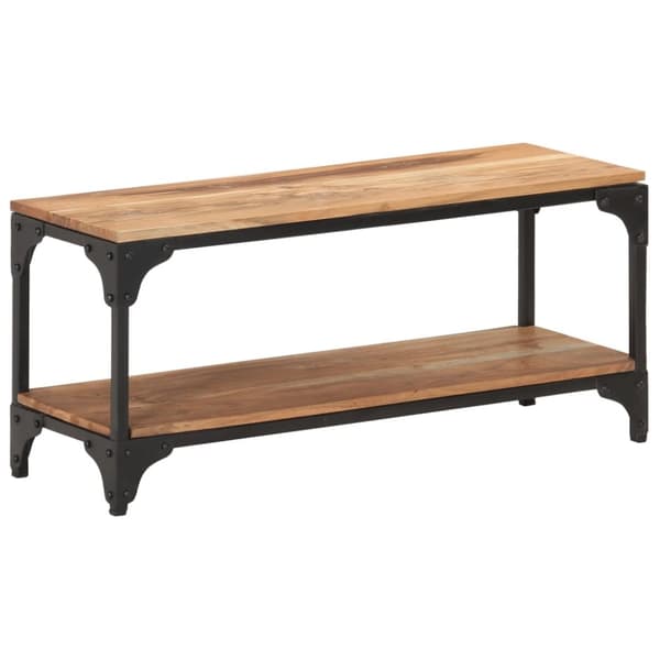 Soffbord 90x30x40 cm massivt akaciaträ